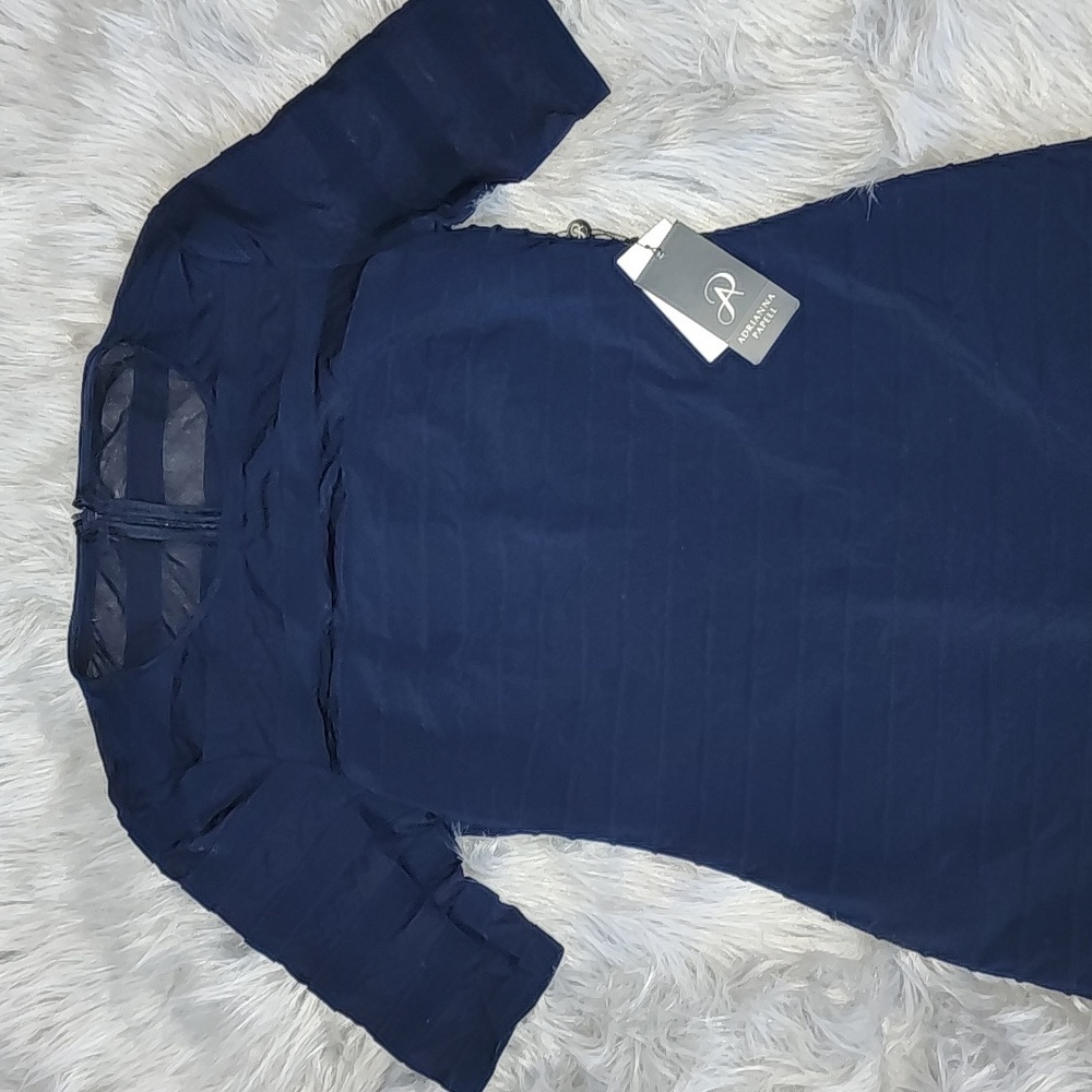 Adrianna Papell A-Line Banded Mini Dress